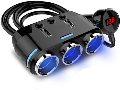 HSR 37.2 W Turbo Car Charger(Black)
