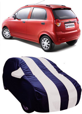 JMDi Car Cover For Chevrolet Spark (With Mirror Pockets)(White)