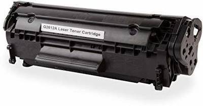 PrintStar Easy Refill 12A, Q2612A Black Laser Toner Cartridge Compatible with HP Laserjet Printers 1010, 1012, 1018, 1020, 1022, 3050, 3052, M1005, M1319F MFP Black Ink Cartridge