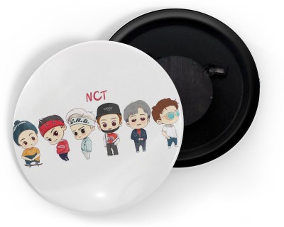 dhcrafts K-pop NCT D3 Pack of 1 Fridge Magnet Pack of 1(White)