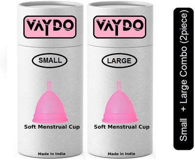vaydo Small Reusable Menstrual Cup(Pack of 2)