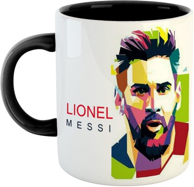 ARTBUG Lionel Messi Ceramic Coffee Ceramic Coffee Mug(350 ml)