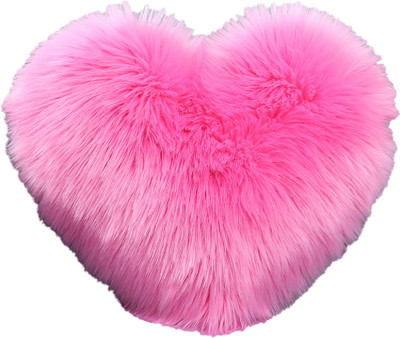 PICKKART Polyester Fibre Solid Cushion Pack of 1(Pink)