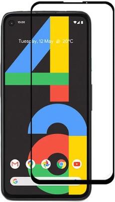 FIVE-O Tempered Glass Guard for GOOGLE PIXEL 4A(Pack of 1)