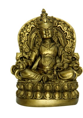 Vastu Art Vastu / Feng Shui / Lord Kuber For Wealth And SuccessÂ  Decorative Showpiece  -  12 cm(Polyresin, Gold)