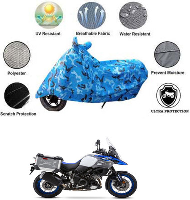 JVG Two Wheeler Cover for Suzuki(V Strom 1000, Multicolor)