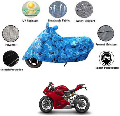 JVG Two Wheeler Cover for Ducati(899 Panigale, Multicolor)