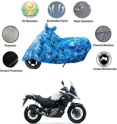 JVG Two Wheeler Cover for Suzuki(V Strom 650, Multicolor)