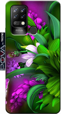 stroxy Back Cover for Tecno Pova(Multicolor, Silicon, Pack of: 1)