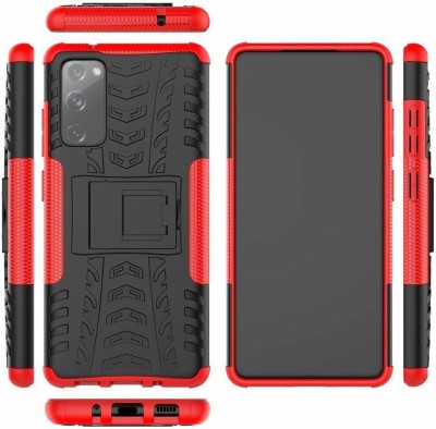 DropFit Back Cover for Samsung Galaxy S20 FE(Red, Rugged Armor, Pack of: 1)