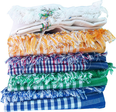 Ur Little Shop Cotton 800 GSM Bath Towel Set(Pack of 5)