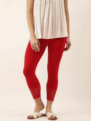 zebu Women Red Capri