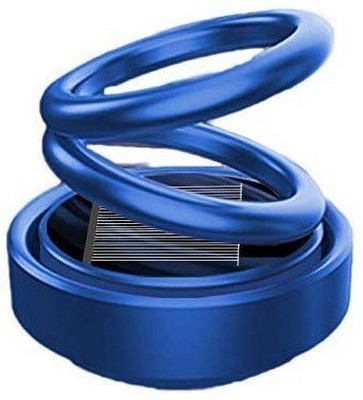 Auto Smart Look ASL1807 Car Solar Ring Air Freshener Double Loop Rotary Air Conditioner Dashboard Air Freshener Perfume Blue For Honda BR-V Air Purifier(Pack of 1)