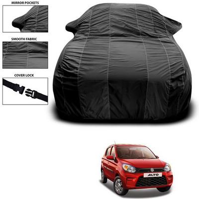 ANTHUB Car Cover For Maruti Suzuki A-Star (With Mirror Pockets)(Black)