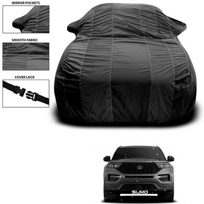 ANTHUB Car Cover For Tata Sumo (With Mirror Pockets)(Black)