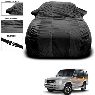 ANTHUB Car Cover For Tata Sumo Gold (With Mirror Pockets)(Black)