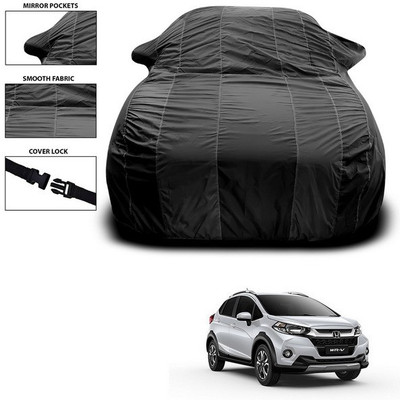 SEBONGO Car Cover For Honda WRV (With Mirror Pockets)(Black)