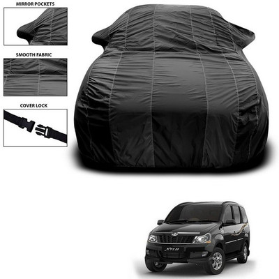 ANTHUB Car Cover For Mahindra Xylo (With Mirror Pockets)(Black)