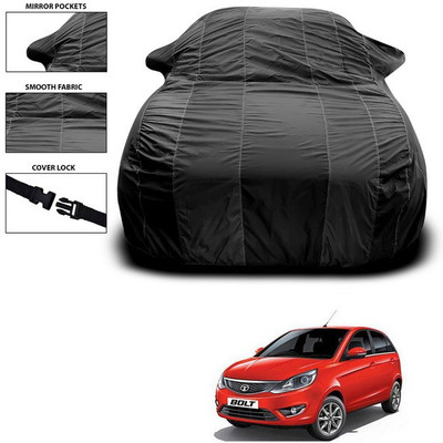 ANTHUB Car Cover For Tata Bolt (With Mirror Pockets)(Black)