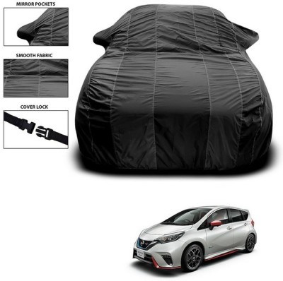 SEBONGO Car Cover For Nissan Note e-Power (With Mirror Pockets)(Black)