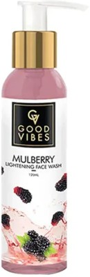 GOOD VIBES Lightening  - Mulberry Face Wash(120 ml)