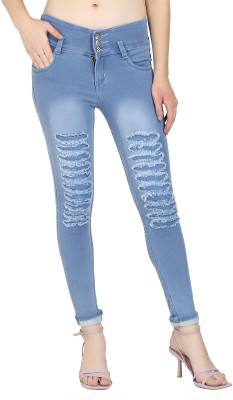 F2M Slim Women Light Blue Jeans