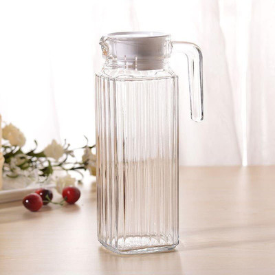 crom 1.1 L Glass Water Jug