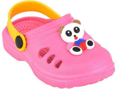 NEOBABY Boys Sling Back Clogs(Pink , 3 - 3.5 Years)