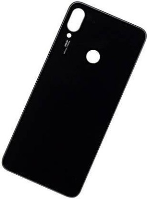 ClickAway Back Replacement Cover for Xiaomi Redmi Note 7/7s/7 Pro Glass Back Panel(Black, Pack of: 1)