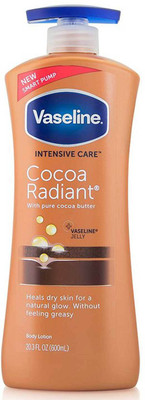 Vaseline Intensive Care Cocoa Radiant Body Lotion 600 ML MADE IN USA(600 ml)