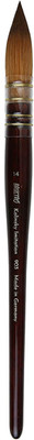 BRuSTRO Kolinsky Imitation Watercolour Quill Mop Size 14 (Made in Germany)(Brown)