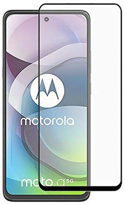 Bodoma Edge To Edge Tempered Glass for Motorola Moto G 5G(Pack of 1)