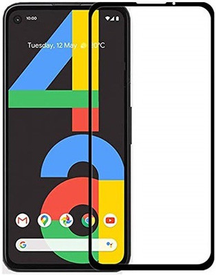 Bodoma Edge To Edge Tempered Glass for Google Pixel 4(Pack of 1)