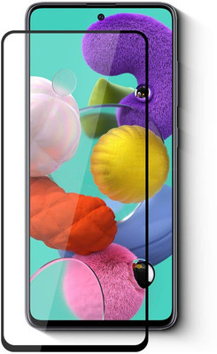 Bodoma Edge To Edge Tempered Glass for Samsung Galaxy A52(Pack of 1)