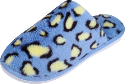 Cassiey Women Slides(Blue , 4)