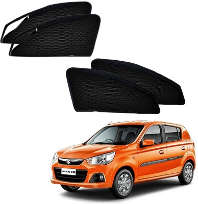 AuTO ADDiCT Side Window Sun Shade For Maruti Suzuki Alto K10(Black)