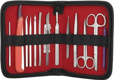 ARINEO surgicals Dissection Set for Medical Students Utility Forceps Surgical Scalpel(Pack of 1)
