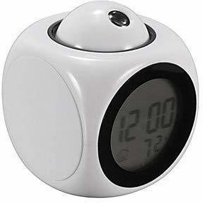 Nilzone Digital White Clock