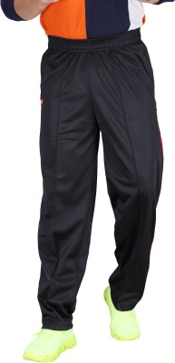 CARLTRON Solid Men Black Track Pants