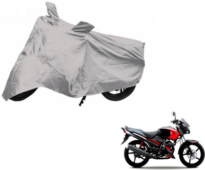 NIKS Two Wheeler Cover for Yamaha(Gladiator, Silver)