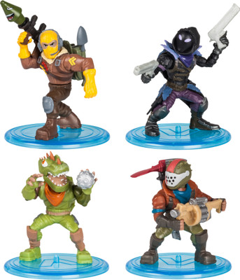 FORTNITE Raptor, Rust Lord, Rex and Raven(Multicolor)