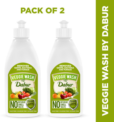 Dabur Veggie wash - fruits & Vegetable Cleaning liquid - Removes Germs , Bacteria and Fungus (1000 ml)