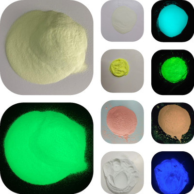 JASH GLOW PAINT POWDERS Set of 5 colours(Blue,orange,green,yellow,voilet)each 10gm(Total 50gm)