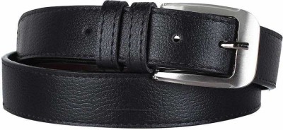 BlacKing Men Formal, Casual, Party, Evening Black Artificial Leather, Texas Leatherite, Synthetic Belt