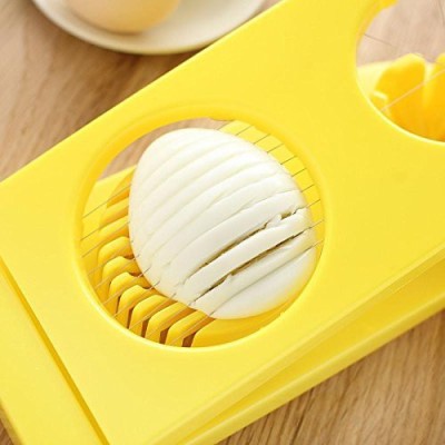 Simpeds Plastic Egg Slicer Cheese Cutter with Stainless Steel Wire Egg Slicer(1)