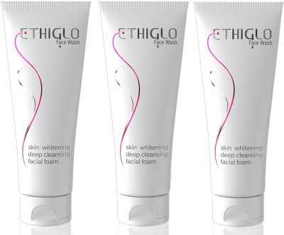 ETHIGLO Skin whitening : 200ml (Pack of 3) Face Wash(600 ml)