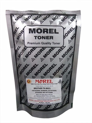 MOREL B021 TONER POWDER FOR USE IN BROTHER HL-B2000D, B2080DW, DCP-B7500D, B7535DW, MFC-B7715DW (TN-B021) BLACK INK TONER. Black Ink Toner