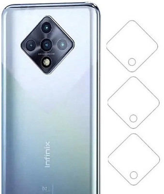 DAFFIN Back Camera Lens Glass Protector for infinix Zero 8I mobile(Pack of: 3)