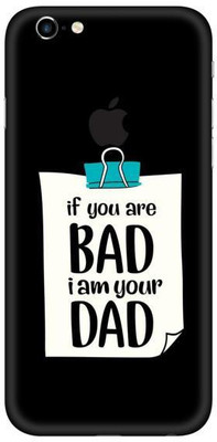 aadia Apple iPhone 6 Plus Mobile Skin(Black, White)