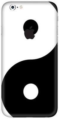 aadia Apple iPhone 6s Plus Mobile Skin(Black, White)